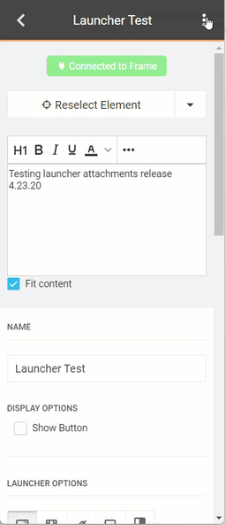 launcher studio publish