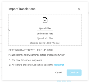 prompt translations import