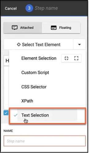 Text Selection