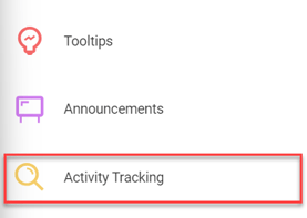 activity tracking studio