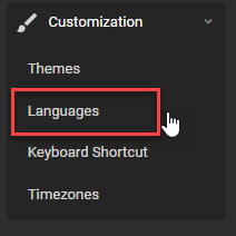 customisation language